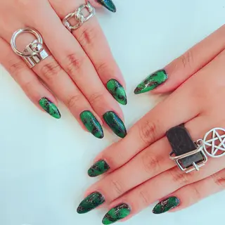 ネイル 韓国風✨髪質改善✨ 縮毛矯正✨松浦知奈美のヘアスタイル