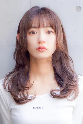 ロング カラペア大みか店所属・カラペア大みか店 江幡のヘアスタイル