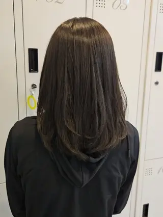 セミロング カラー ミク🇰🇷 /Agu hairのヘアスタイル