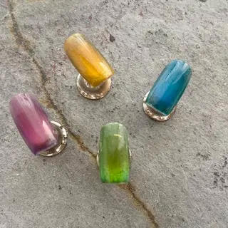 ネイル Ray. ／綺麗目ニュアンスのネイルデザイン