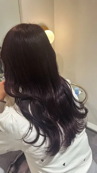 ロング カラー 美髪✨艶髪✨髪質改善 カラー特化❕阿部里美のヘアスタイル