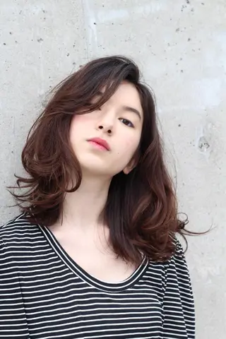 ミディアム 【髪質改善】Cyan 中村ちゅんみのヘアスタイル