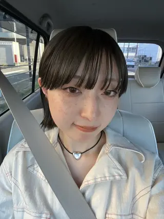 ミディアム カラー yu  /透明感 カラー/caseyのヘアスタイル