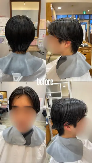 ミディアム ブルースタイル戸越銀座店所属・オオキ カナ♡のヘアスタイル