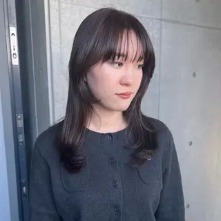 カラー marr所属・金子 絵梨花のヘアスタイル