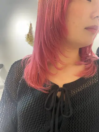 ミディアム le. pidorgeのヘアスタイル
