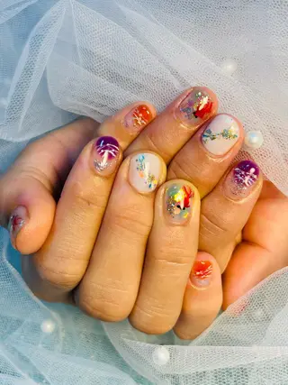 ネイル 金森 真以のネイルデザイン