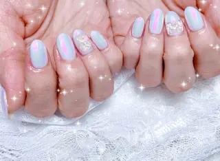 ネイル FLARE NAIL フレアネイルのネイルデザイン