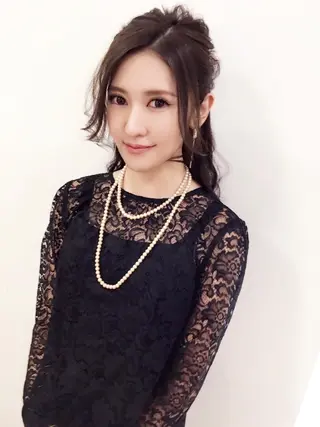 ロング カラー パーマ ヘアアレンジ ネイル マツエク・マツパ backstage.AZ所属・吉川 宙翔のヘアスタイル