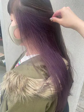 カラー AYANE 韓国ヘア /レイヤーカットのヘアスタイル