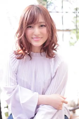 ミディアム charme【 シャルム 】所属・ボブ/レイヤー/ nanamiのヘアスタイル