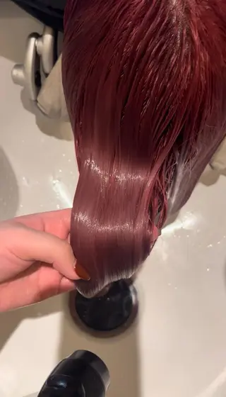 パーマ￤酸スト 🍒yuzuka🍒のヘアスタイル