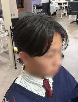 ショート メンズ 高田 美羽のヘアスタイル