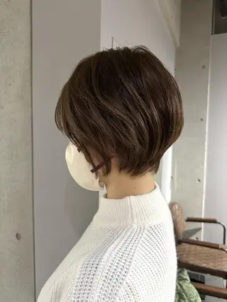 ショート カラー Leverage New York所属・小滝 楓のヘアスタイル