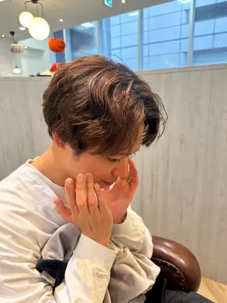 ショート パーマ hair salon  CAMON.所属・仙台/camon/ airiのヘアスタイル