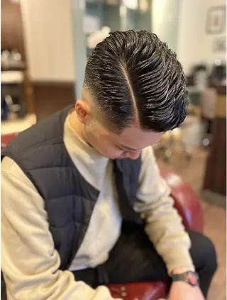 ショート メンズ BARBER 　STAG所属・BARBERSTAG 上拂恭平のヘアスタイル