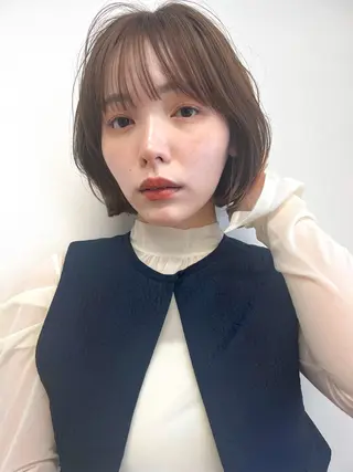 ショート カラー BASSA 石神井公園店のヘアスタイル