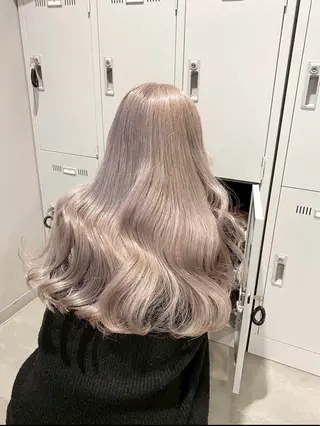 ロング カラー トレンドカラー🩵 羽衣🎀横浜🪄ྀིのヘアスタイル