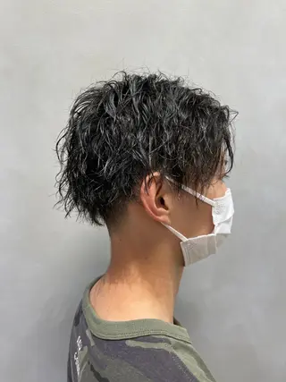 メンズ 福永速人 /メンズパーマのヘアスタイル