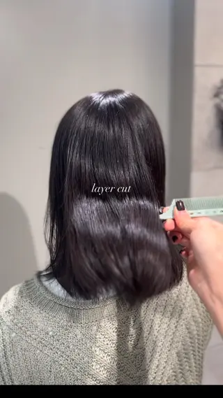 ミディアム モデル様募集中 🎀🫧HARUNAのヘアスタイル