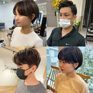 ショート メンズ Riposo.所属・✨似合わせカラー✨ 奈須晴香のヘアスタイル
