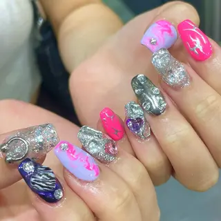 ネイル 【 ネイリスト&アイ リスト】キヨカのネイルデザイン