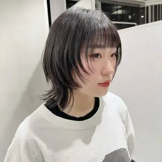 ショート 🐺立川のウルフ屋 さん🐺おかみ🐺のヘアスタイル