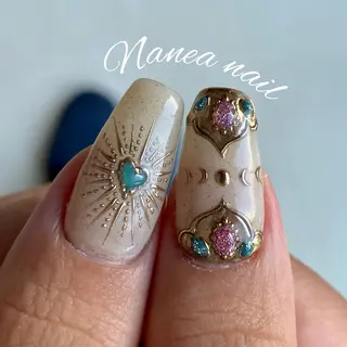 ネイル 金竹 結衣のネイルデザイン