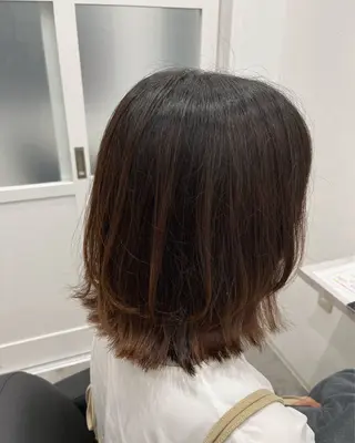 ミディアム ゆうか 🤍のヘアスタイル