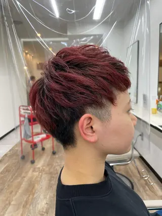 ショート カラー 栄/久屋大通り/韓国 /透明感/横山🩵のヘアスタイル