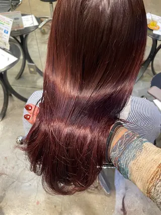 ロング カラー レイヤー/似合わせ MADOKAのヘアスタイル