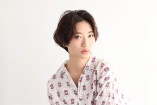 ショート パーマ くすもと なおやのヘアスタイル