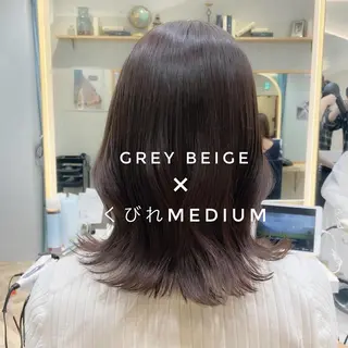 ミディアム 産休中2026.4月 復帰予定/野崎華代のヘアスタイル
