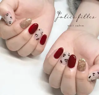 カラー ジョリフィーユ 中出のネイルデザイン