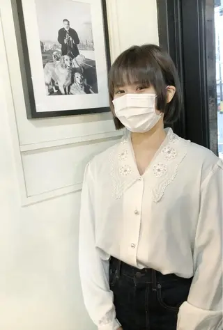 ショート 🌿ダブルカラー/ 明大前/中村渓太のヘアスタイル