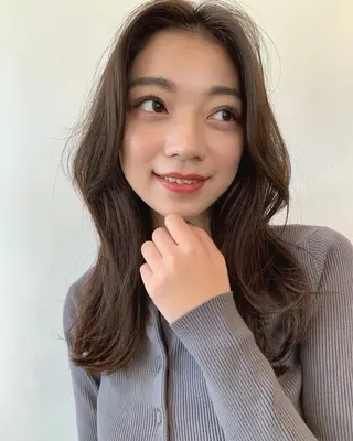 ロング 美髪矯正 大塩幸輝のヘアスタイル