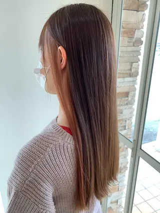 カラー 柴田 結衣のヘアスタイル