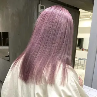 セミロング カラー ヘアアレンジ 海外/ハイトーン🪽 ☯️ami☯️のヘアスタイル