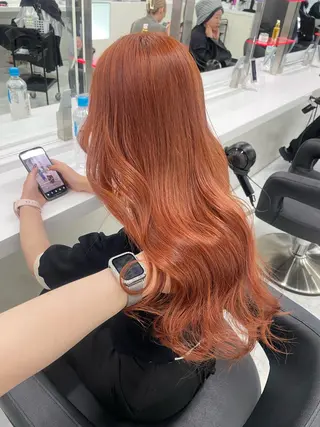 ロング お洒落暖色 🍒AOI🍒のヘアスタイル