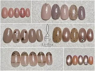 ショート Li-Fra MIKUのネイルデザイン