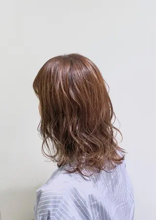 ミディアム ショート、ボブ/ 川鍋薫のヘアスタイル