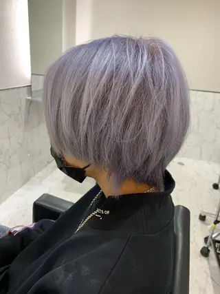 ショート カラー メンズ 髪質改善&Spa fee by carrefour 大橋店[フィー・バイ・カルフール大橋]所属・stylist Yukieのヘアスタイル