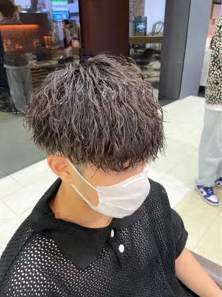 パーマ メンズ メンズカット/柏/韓 国/メンズパーマ航太のヘアスタイル