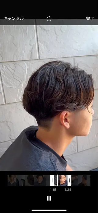 パーマ TELA HAIR AYANOのヘアスタイル
