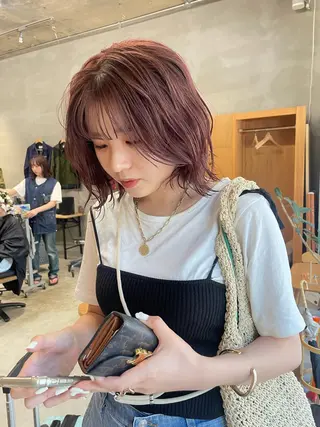 カラー wewe: momoeのヘアスタイル