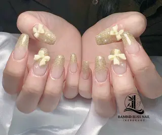 ネイル BAMBOO BLISS 研修用のネイルデザイン