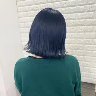 ショート カラー 透明感カラー/ 韓国ヘア/縮毛矯正のヘアスタイル