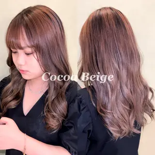 ロング カラー 透明感カラー/ 藤原リックのヘアスタイル