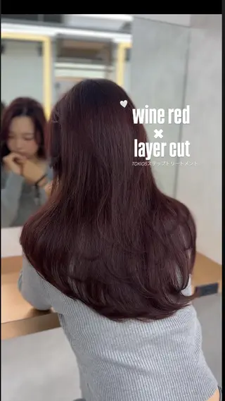ロング nanami yamazakiのヘアスタイル