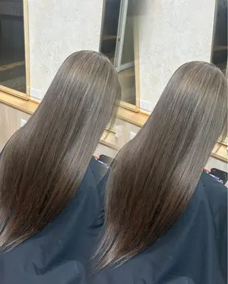 ロング カラー viin〈ビン〉所属・ANNA🎀 杏菜のヘアスタイル